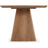 Furnhouse Jedilna miza z mizno ploščo v hrastovem dekorju v naravni barvi 90x180 cm Star – | Shoptok.si
