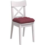 vidaXL Jastučići za sjedenje 4 pcs Vinska crvena 45 x 45 x 12 cm | shoptok.hr