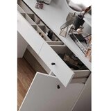 Hanah home Stol za šminkanje Harmony 2 Kvadratni, 124 x 135 x 40 cm, Bijeli | Eponuda.ba