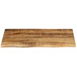 Stolna ploča 90 x 60 x 3 8 cm masivno drvo manga sa živim rubom - Prirodna 90 x 60 x 3.8 cm 1 Grubo masivno drvo manga | shoptok.hr