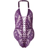 Hunkemöller Bodi 'Taylor' lila Cene