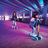 BERG Nexo – zložljiv skiro Blue s svetlečimi kolesi | Shoptok.si