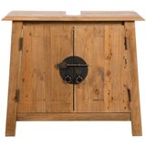 Maison Chic Omarica za umivalnik - Umivalniška omarica iz trdne borovine 70x32x63 cm, (21758926) Cene