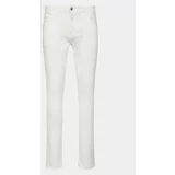 Armani_Exchange Jeans hlače 8NZJ14 Z1SBZ 1100 Bela Regular Fit