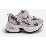 Boto Children's Sports Sneakers with Velcro Grey Rulagia | Shoptok.si