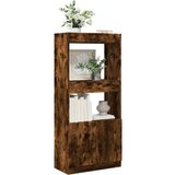 vidaXL Visoka komoda boja hrasta 63x33x140 cm od konstruiranog drva | shoptok.hr
