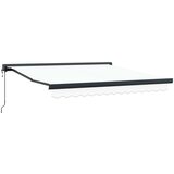 Nadstrešnica Bijelo 350 x 250 x 165 cm Poliester i aluminij | shoptok.hr