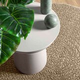 Tepih ZIZUR bež Ø 120 cm s izgledom jute unutarnji i vanjski | shoptok.hr
