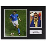  Francesco Totti Signed 16"x12" Photo Display Italy Autograph Memorabilia COA Cijene