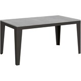 Itamoby   Flame Evolution (90x160/264 cm) - siva, barva nog: antracit - raztegljiva jedilna miza, (20842990) | Shoptok.si