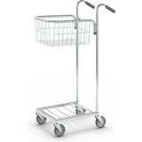 Kongamek majhen transportni voziček, 1 košara, nosilnost 35 kg Cene