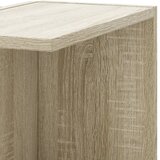  Kutna zidna polica boja hrasta sonome 36,5x36,5x140 cm drvena | Eponuda.com