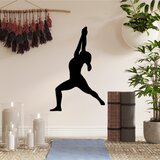 Opviq zidna dekoracija Yoga 10, 45x55 cm, 1.5 mm, Crna Cene
