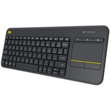 Logitech K400 Plus Wireless Touch Keyboard – Bežična Tastatura sa Touchpadom, HRV-SLV-SRB Raspored | Eponuda.ba