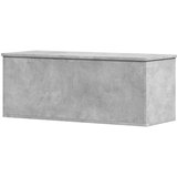 vidaXL Škatla za shranjevanje betonsko siva 90x35x35 cm inženirski les | Shoptok.si