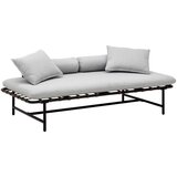 Bessagi Garden Vrtni Ležalnik Norah, Siva, Črna, Jeklo | Shoptok.si