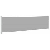 Uvlačiva bočna tenda za terasu 140 x 500 cm siva | shoptok.hr