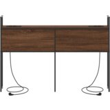  Skladišno uzglavlje Smeđi hrast 120 cm Konstruirano drvo | shoptok.hr