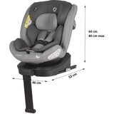 Coccolle Avtosedež iSize 40-150 cm Sidra Moonlit siva | Shoptok.si