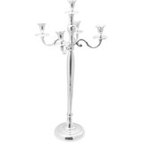  Držač svijeće Srebrno 32 x 32 x 79,5 cm Aluminij Cijene
