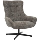 Livetastic FOTELJ, temno siva tekstil | Shoptok.si