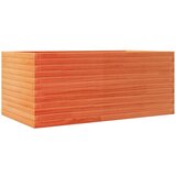  Vrtna sadilica voštano smeđe boje 110x60x45 5 cm od borovine | shoptok.hr
