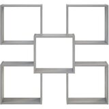  Zidna polica Siva Sonoma 99 5 x 17 x 91 cm Konstruirano drvo - Siva Sonoma | shoptok.hr