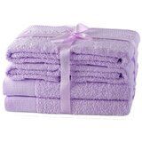 Restilo Svetlo vijolični frotirni bombažni komplet brisač 6 ks Amari – AmeliaHome | Shoptok.si