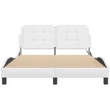  Okvir kreveta s LED-om bez madraca Zadar bijeli 140x190 cm | Eponuda.com