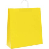  Papirnate vrečke 50 kosov z ročaji rumena 45x17x48 cm, (5000160847) | Shoptok.si