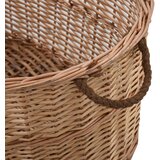  Košara za drva za ogrjev s ručkama 88x57x34 cm od prirodne vrbe | Eponuda.ba