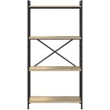  Polica Sonoma hrast 60 x 30 x 120 cm Konstruirano drvo | shoptok.hr