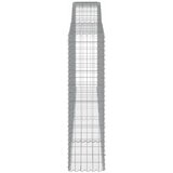  Lučne gabionske košare 10kom 400x50x180/200cm pocinčano željezo | shoptok.hr