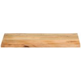 Stolna ploča 120x60x2,5cm od masivnog drva manga sa živim rubom | shoptok.hr