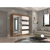 ADRK ORMAR TOURA 200 CM (VIE BOJA)- orah/bijela/crna Cijene