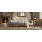 Livetastic ZOFA S POSTELJNO FUNKCIJO, siva tekstil | Shoptok.si