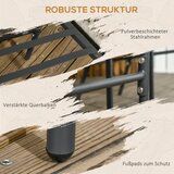  Set od 2 stolice za terasu boho stil udobno sjedalo jastuci za sjedenje periva navlaka metalni okvir bež | shoptok.hr