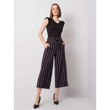 Fashion Hunters Dark blue striped trousers RUE PARIS | shoptok.hr