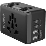 BlitzWolf Bw-ta1 4-in-1 travel adapter 2xusb + c + pd 20w Cene