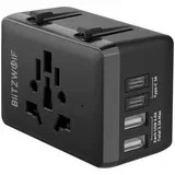 Bw-ta1 4-in-1 travel adapter 2xusb + c + pd 20w