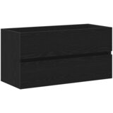  Kupaonski ormarić za sudoper Crni hrast 90 x 38,5 x 45 cm | Eponuda.com