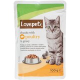 Lovepet Porcija za macke zivina Love Pet 100g | Eponuda.com