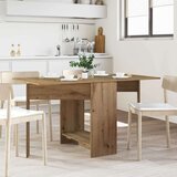  Blagovaonski stol 138 x 70 x 73 5 cm Konstruirano drvo - Hrast artisan | shoptok.hr