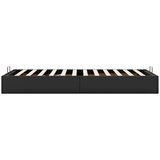  Otomanski okvir kreveta bez madraca crni 90x190 cm umjetne kože | Eponuda.com