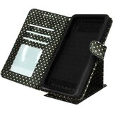 AVIZAR Polka Dot ohišje za pametni telefon 3.8 do 4.3 Flap Wallet Holder in ogledalo, Črna, (5000013929) | Shoptok.si