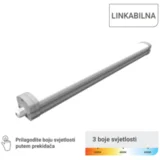 LED vodotijesna svjetiljka Green Tech, linkabilna, 45W, 120LM/W, 3CCT, IP65