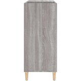 vidaXL Omarica za gramofonske plošče siva sonoma 84,5x38x89cm inž. les | Shoptok.si