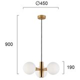  Luster na sajli GLOBE 3xE14/7W/230V zlatni | Eponuda.com