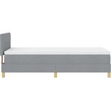  Krevet s opruga kutije Svijetlo siva 80 x 200 cm tkanina | shoptok.hr