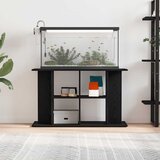  Stalak za akvarij crni hrast 100x40x60 cm inženjerski drvo | shoptok.hr